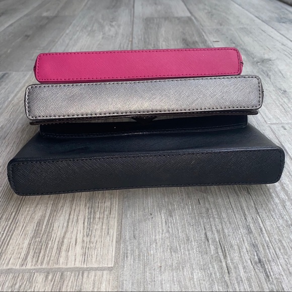 💖💖💖 KATE SPADE clutch in hot pink. EUC. 💖💖💖 - Picture 9 of 13